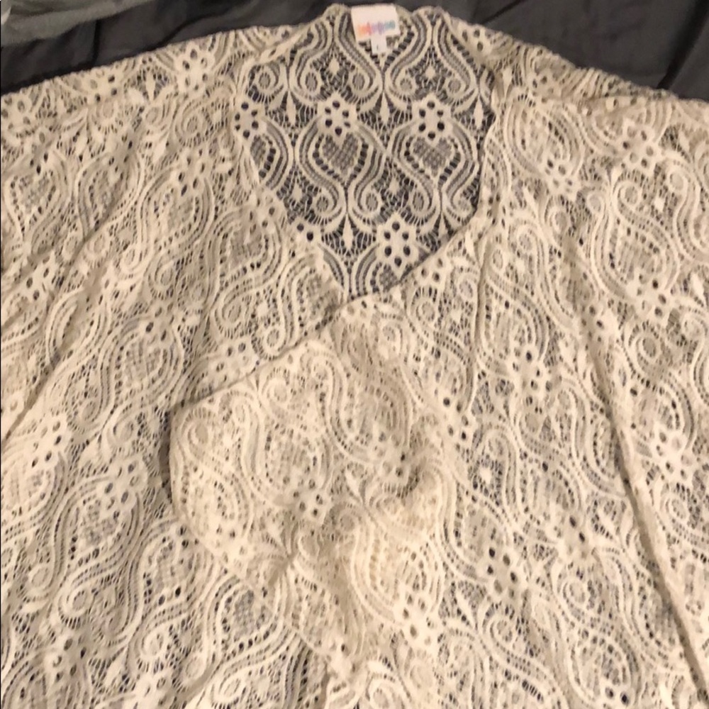 White lace lularoe Lindsay